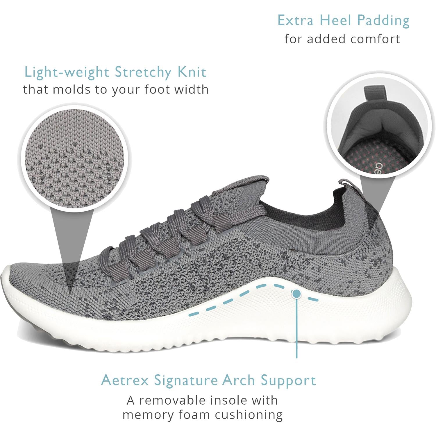Women's Arch Support Lace Up Breathable Mesh Sneakers,Fashion Comfort  Lightweight Non -Slip Running Shoes Sport Gym Jogging Tennis Casual Shoes  Diabetic Shoes - Walmart.com